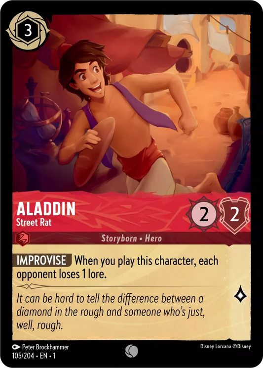 Aladdin Street Rat, The First Chapter 105/204 Foil