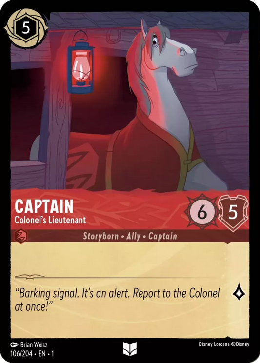 Captain Colonel's Lieutenant, The First Chapter 106/204 Foil