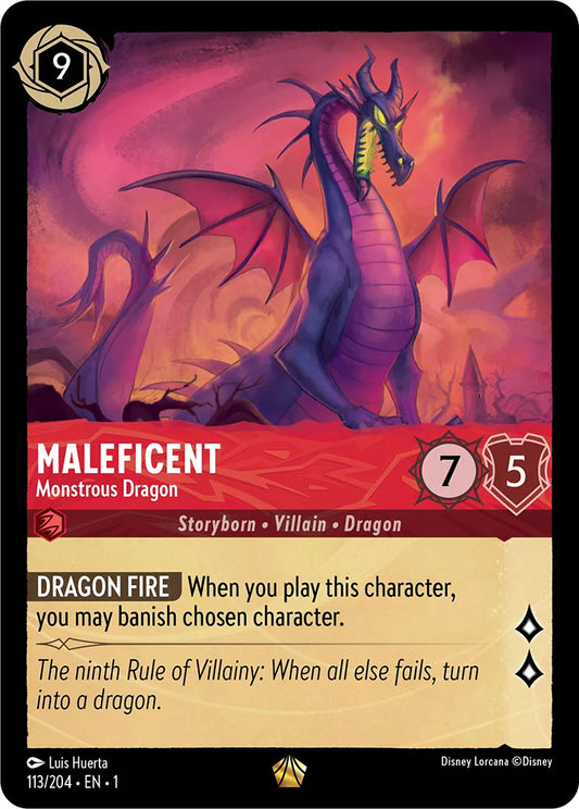 Maleficent Monstrous Dragon, The First Chapter 113/204 Foil