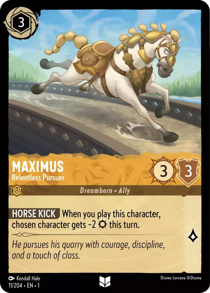 Maximus Relentless Pursuer, The First Chapter 11/204 Foil