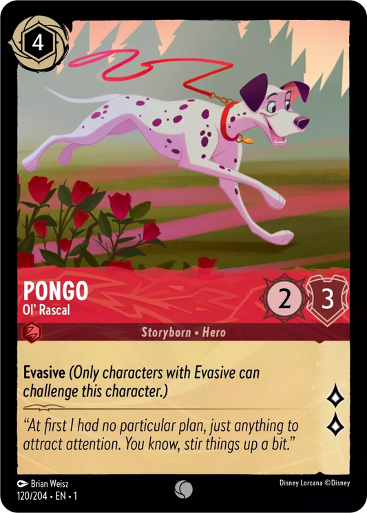 Pongo Ol' Rascal, The First Chapter 120/204 Foil