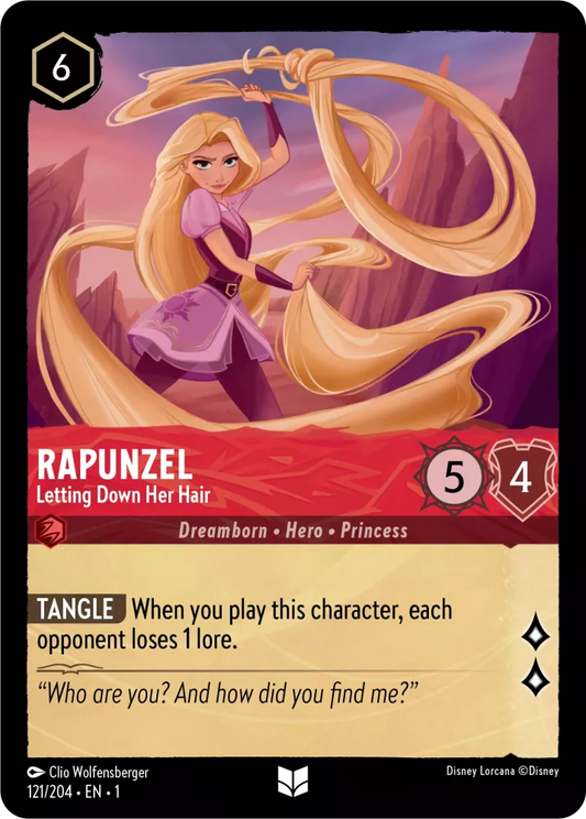 Rapunzel Letting Down Her Hair, The First Chapter 121/204 Foil