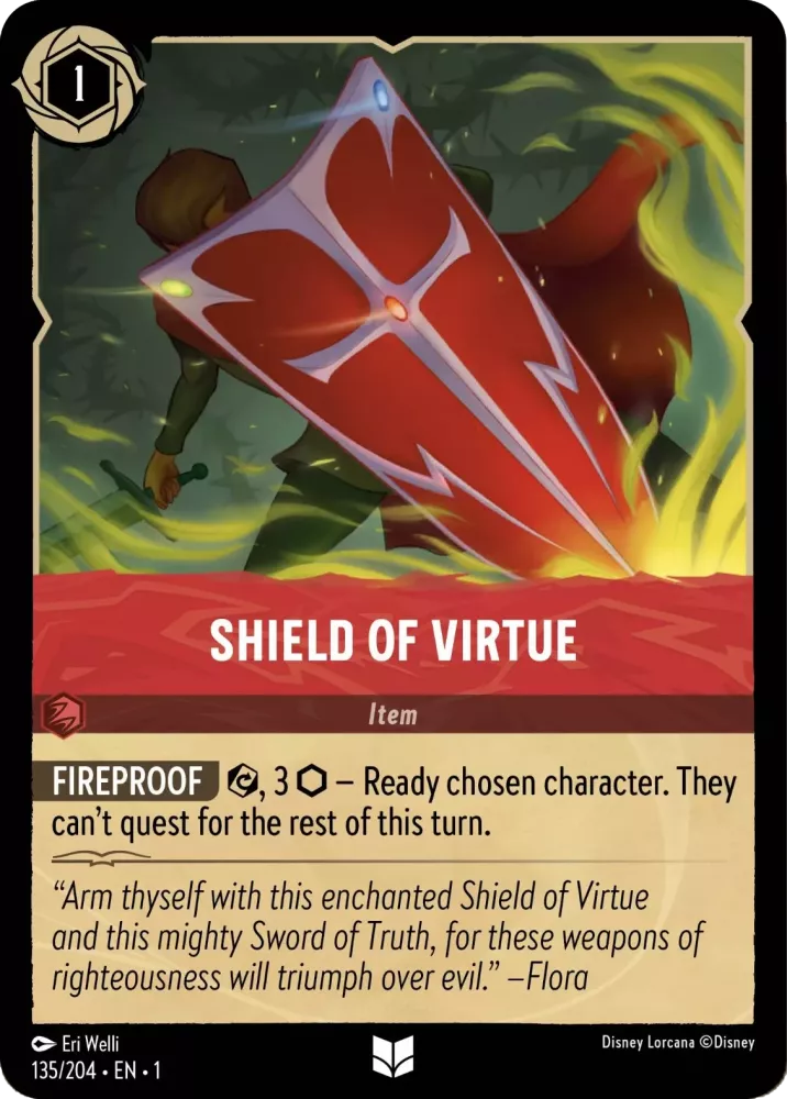 Shield Of Virtue, The First Chapter 135/204 Foil