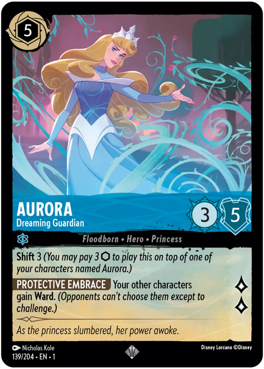 Aurora Dreaming Guardian, The First Chapter 139/204 Foil