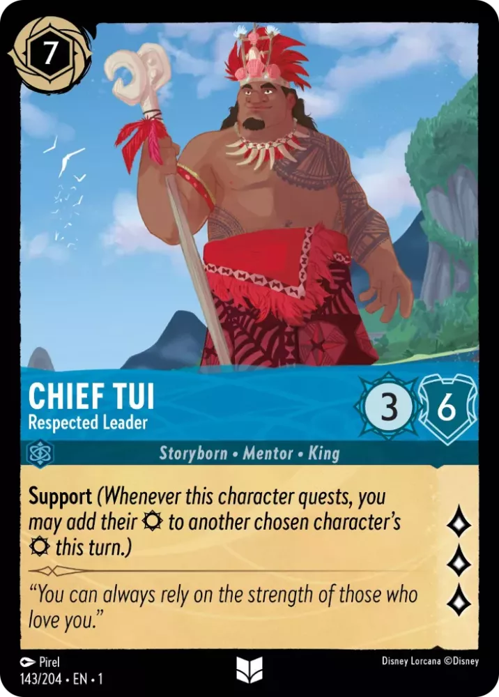 Chief Tui Respected Leader, The First Chapter 143/204 Foil