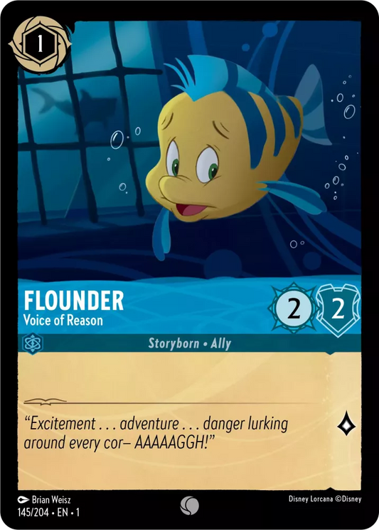 Flounder Voice of Reason, The First Chapter 145/204 Foil