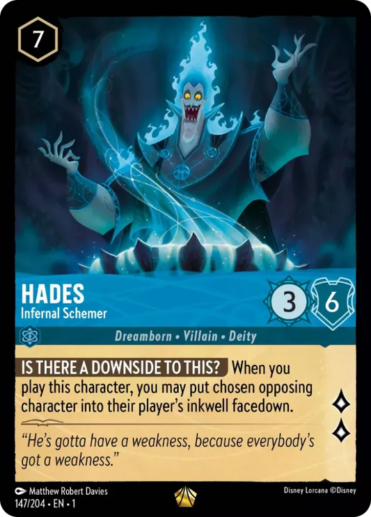 Hades Infernal Schemer, The First Chapter 147/204 Foil