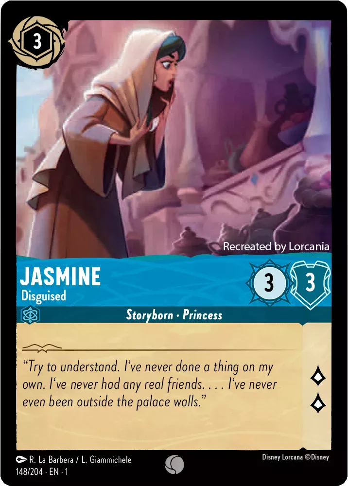 Jasmine Disguised, The First Chapter 148/204 Foil