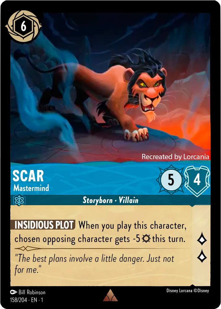 Scar Mastermind, The First Chapter 158/204 Foil