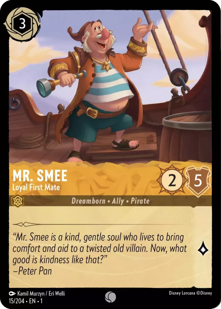 Mr. Smee Loyal First Mate, The First Chapter 15/204 Foil