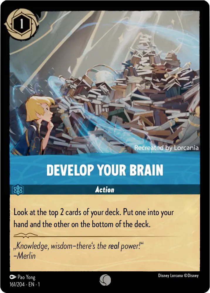 Develop Your Brain, The First Chapter 161/204 Foil