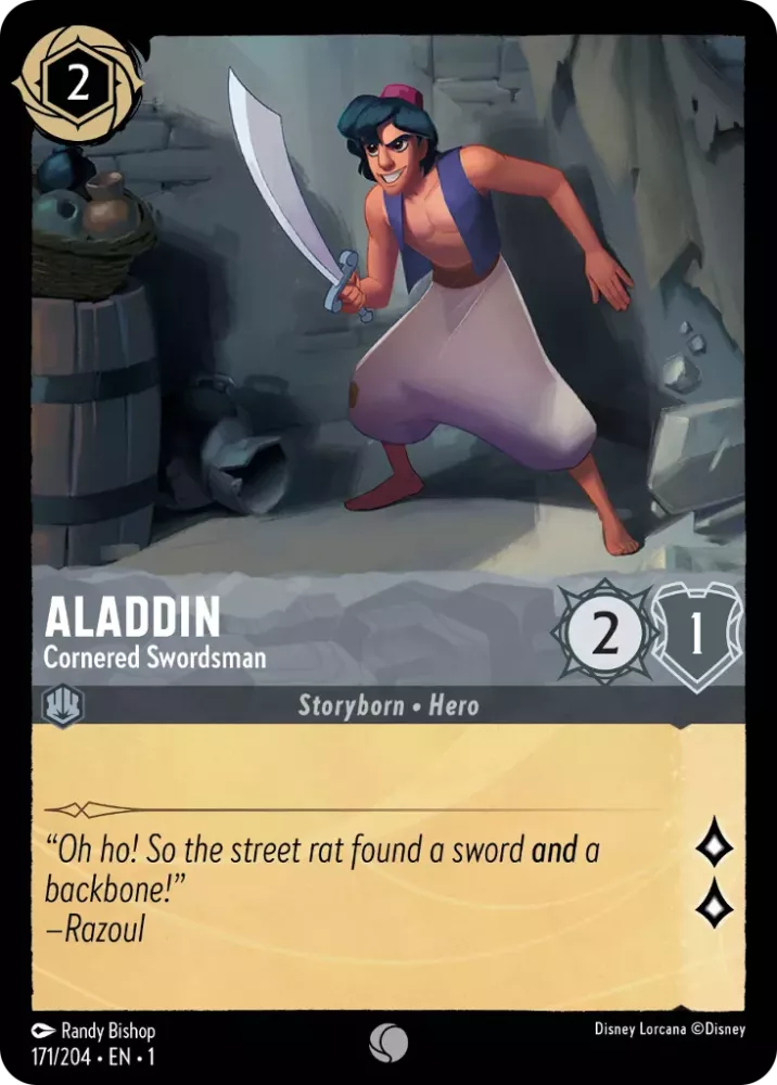 Aladdin Cornered Swordsman, The First Chapter 171/204 Foil