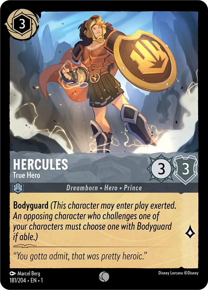 Hercules True Hero, The First Chapter 181/204 Foil