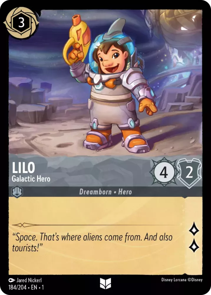 Lilo Galactic Hero, The First Chapter 184/204 Foil