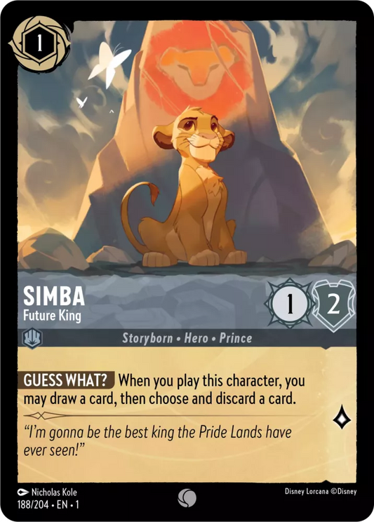 Simba Future King, The First Chapter 188/204 Foil