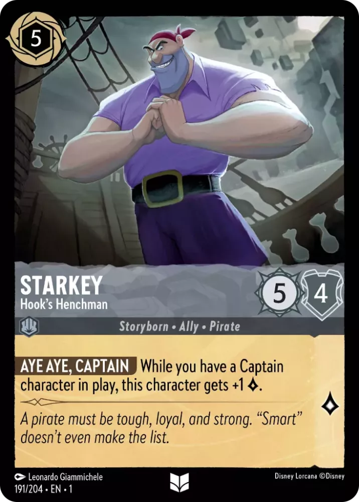 Starkey Hook's Henchman, The First Chapter 191/204 Foil