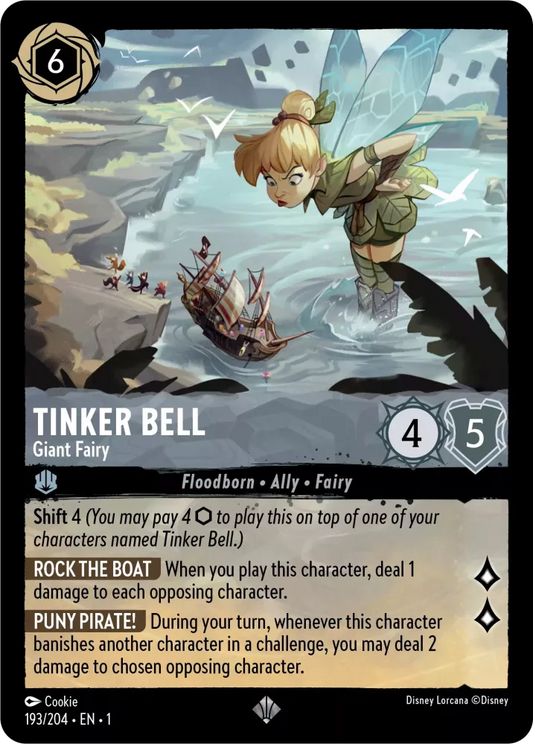 Tinker Bell Giant Fairy, The First Chapter 193/204 Foil