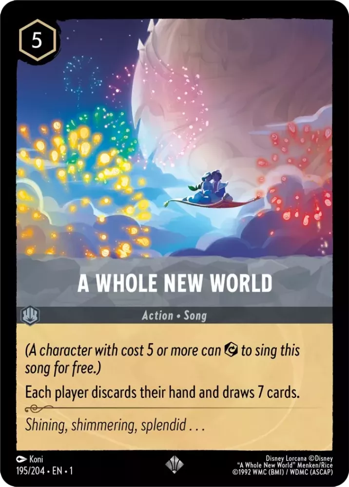 A Whole New World, The First Chapter 195/204 Foil