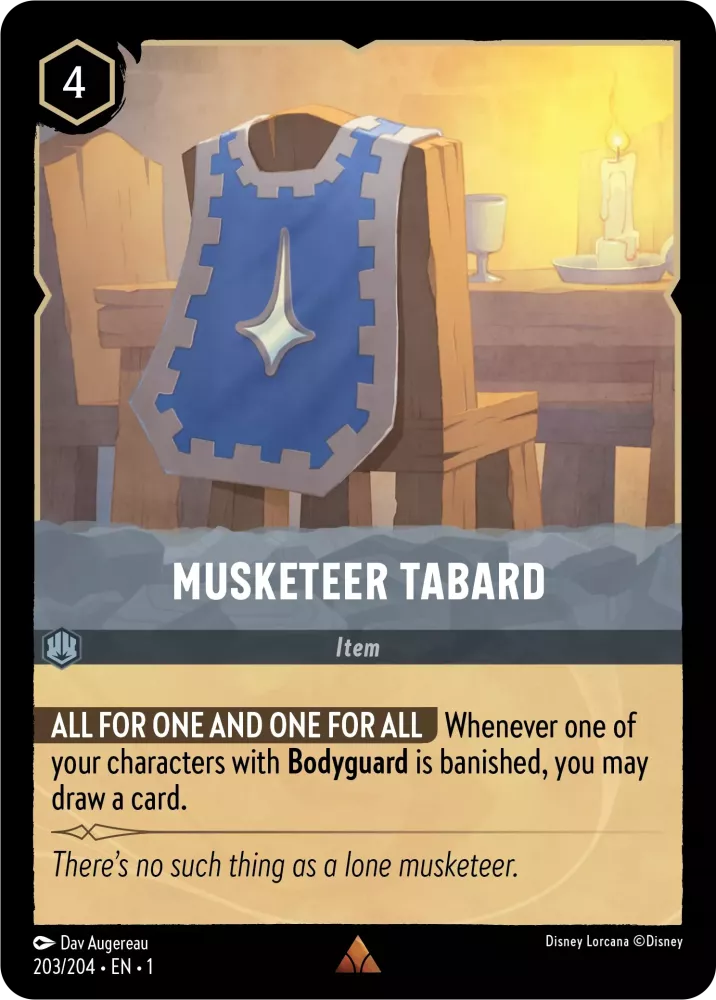 Musketeer Tabard, The First Chapter 203/204