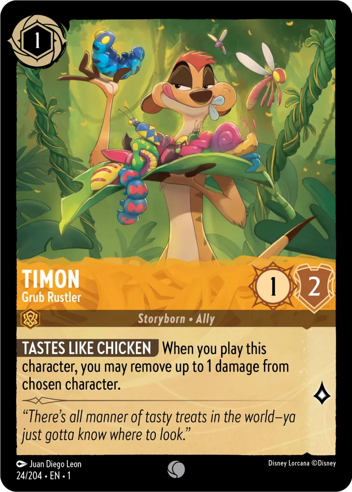 Timon Grub Rustler, The First Chapter 24/204 Foil