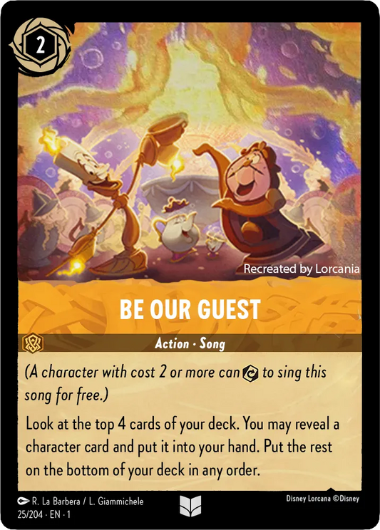 Be Our Guest, The First Chapter 25/204 Foil