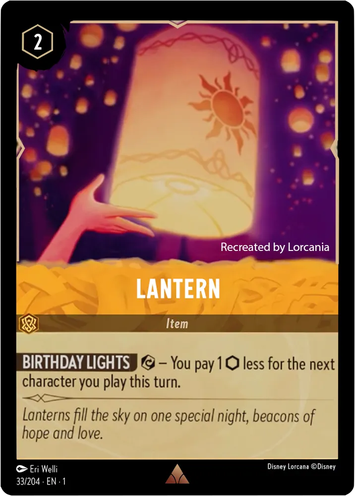 Lantern, The First Chapter 34/204 Foil