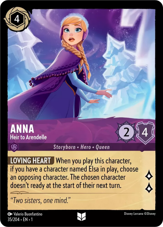 Anna Heir to Arendelle, The First Chapter 35/204 Foil