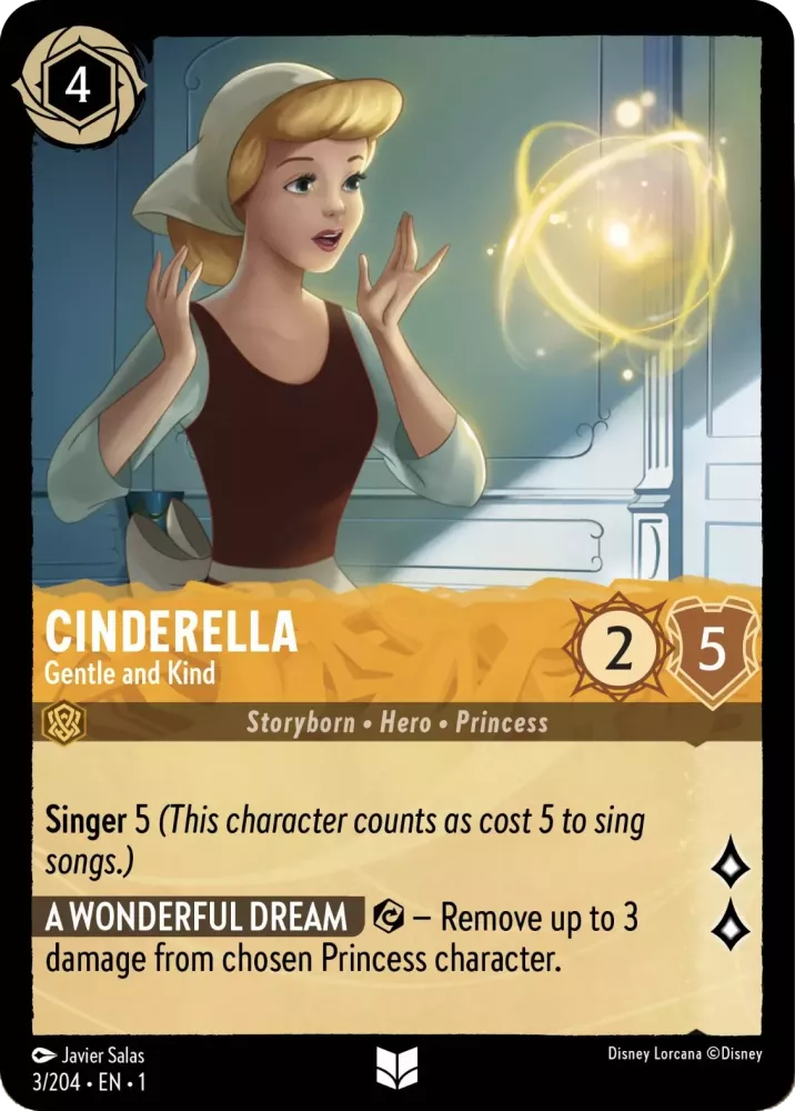 Cinderella Gentle and Kind, The First Chapter 3/204 Foil