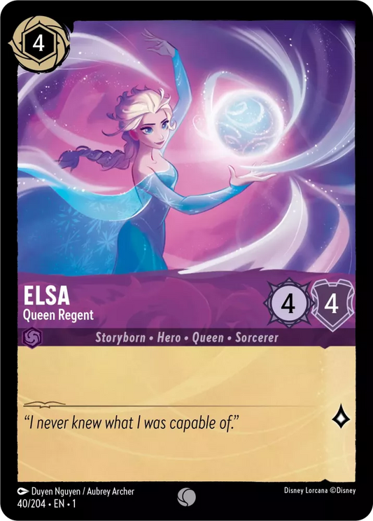 Elsa Queen Regent, The First Chapter 40/204 Foil