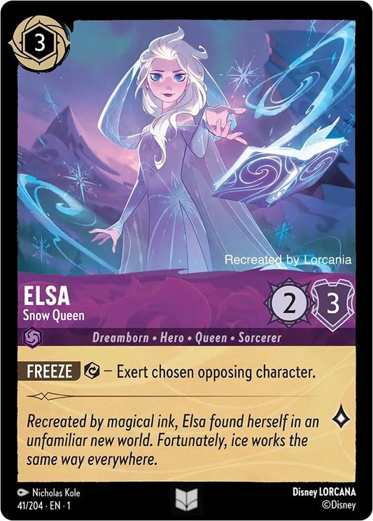 Elsa Snow Queen, The First Chapter 41/204 Foil