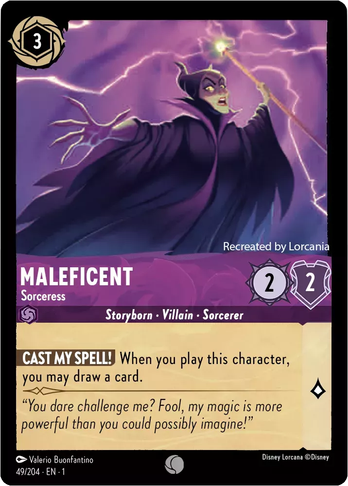 Maleficent Sorceress, The First Chapter 49/204 Foil