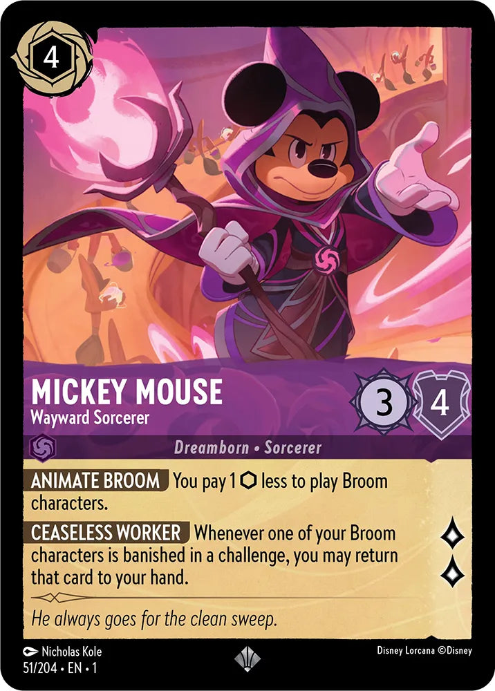 Mickey Mouse Wayward Sorcerer, The First Chapter 51/204