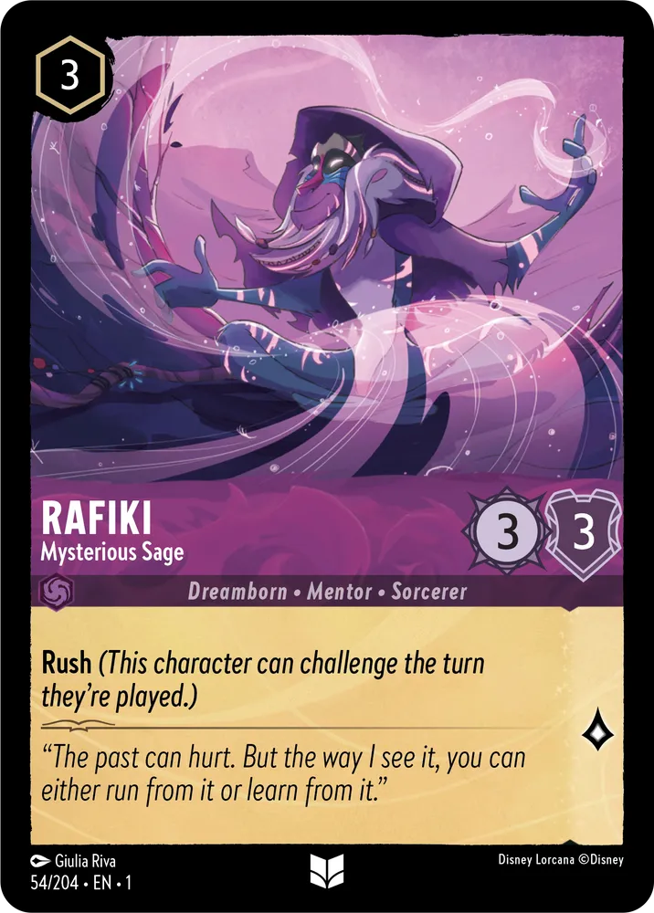 Rafiki Mysterious Sage, The First Chapter 54/204 Foil