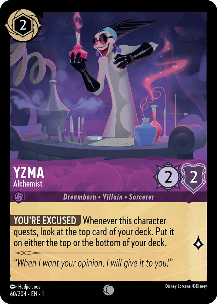 Yzma Alchemist, The First Chapter 60/204 Foil