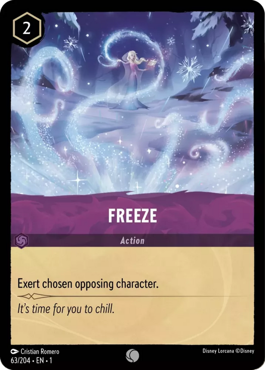 Freeze , The First Chapter 63/204 Foil