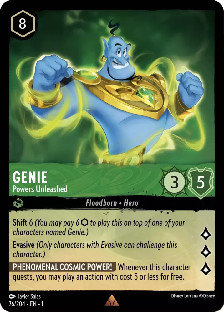 Genie Powers Unleashed, The First Chapter 76/204 Foil