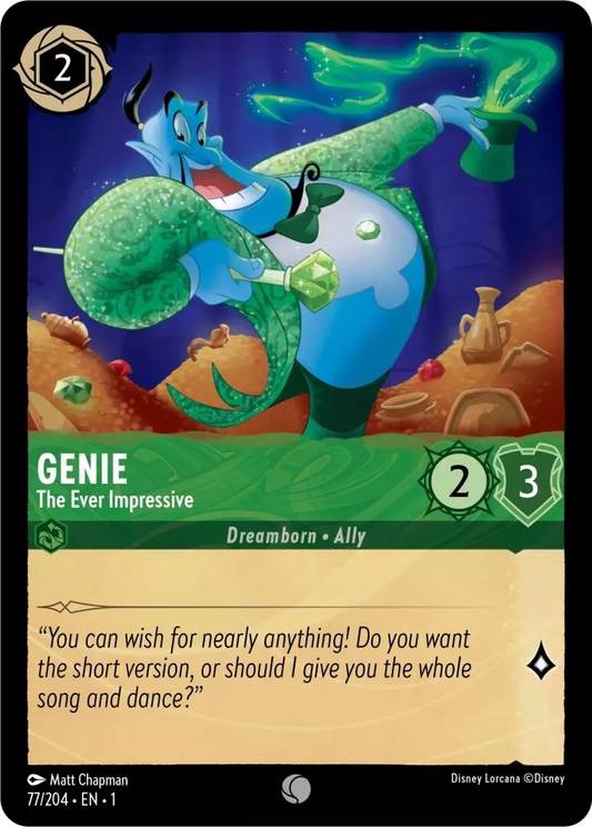 Genie The Ever Impressive, The First Chapter 77/204 Foil