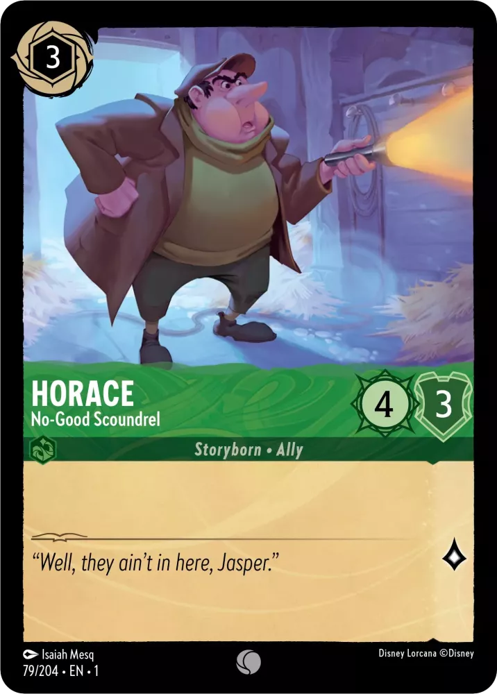 Horace No-Good Scoundrel, The First Chapter 79/204 Foil