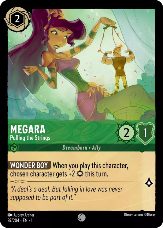 Megara Pulling the Strings, The First Chapter 87/204 Foil