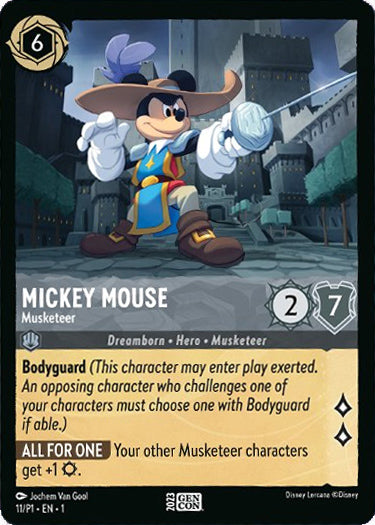 Mickey Mouse Musketeer, The First Chapter 11/P1 Gencon