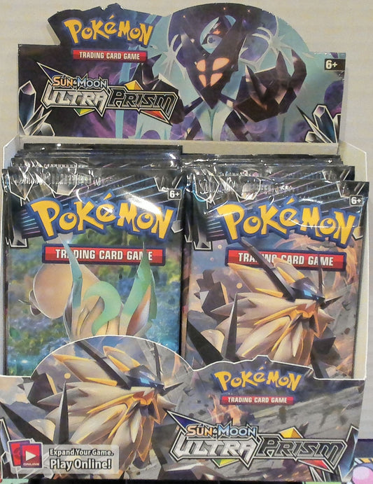 Sun & Moon Ultra Prism booster pack box