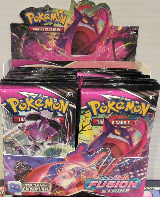 Sword & Shield Fusion Strike booster pack box