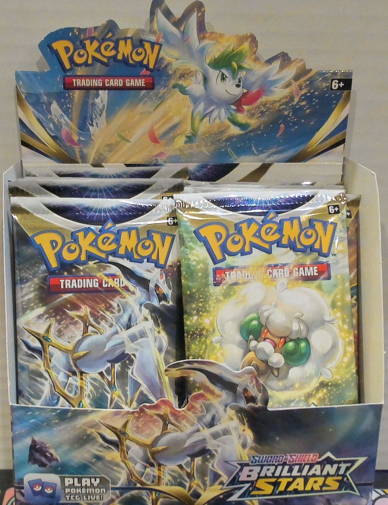 Brilliant Stars booster pack box