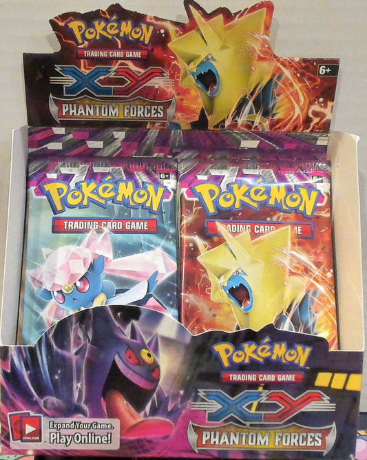 XY Phantom Forces booster pack box