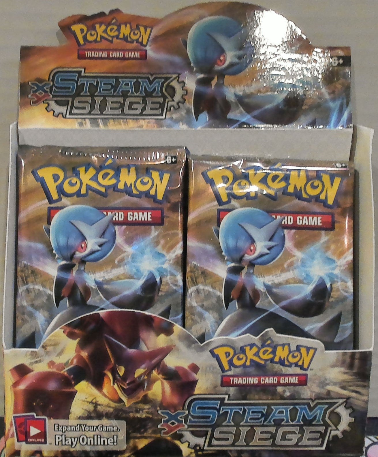 XY Steam Siege booster pack box