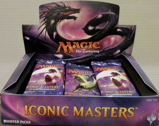 Iconic Masters booster pack box 