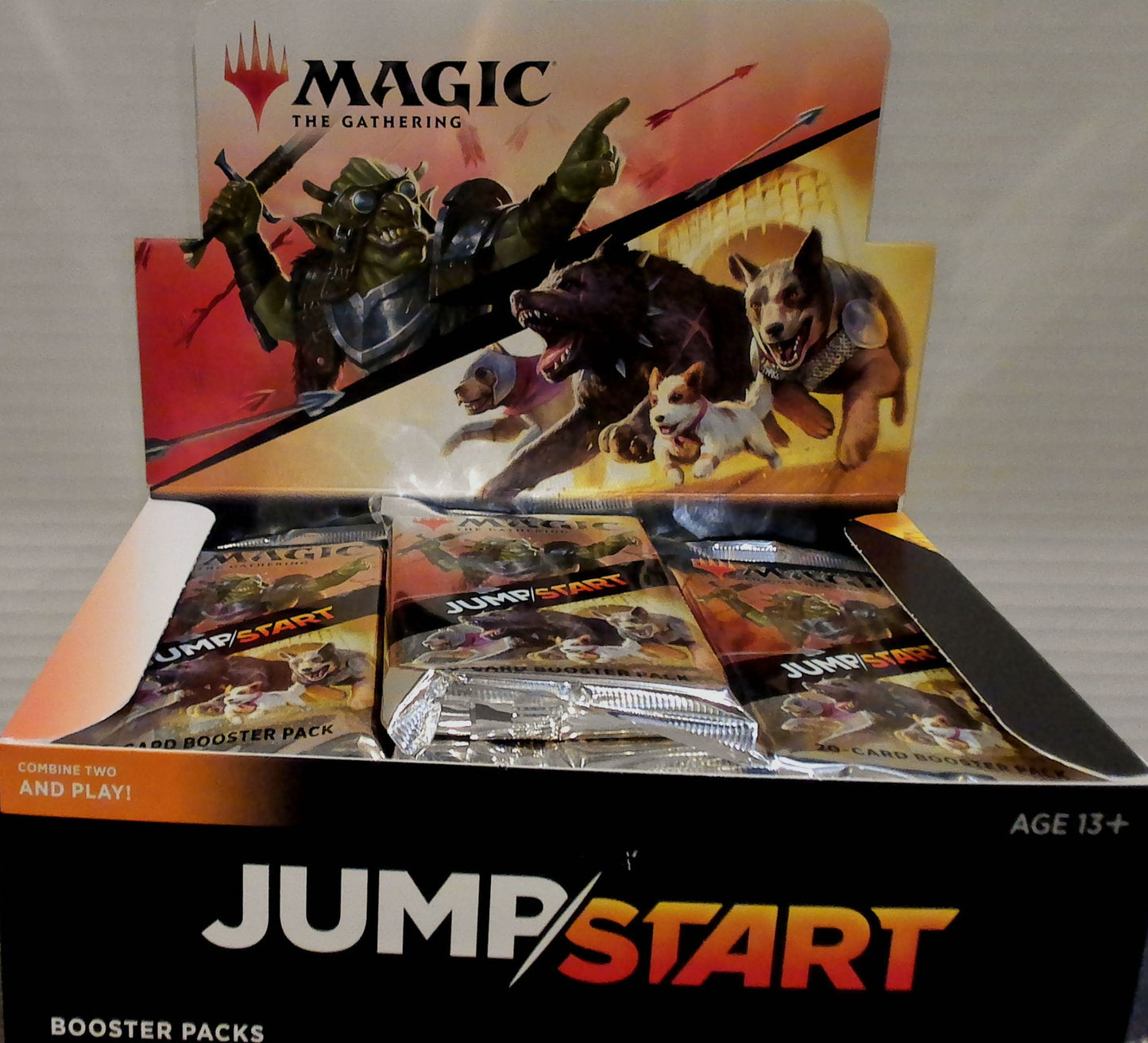 Jumpstart booster pack box 