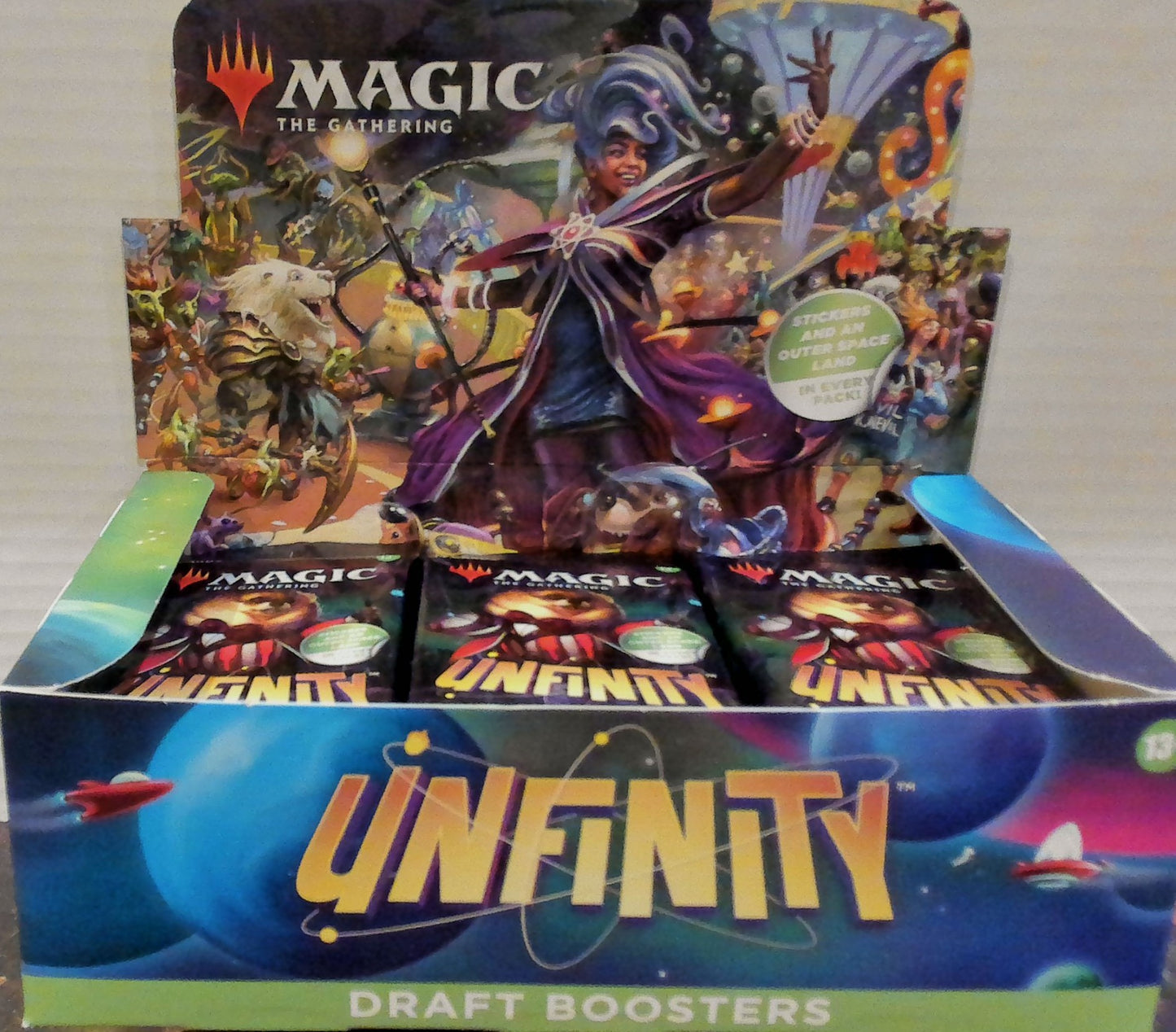 Unfinity booster pack box