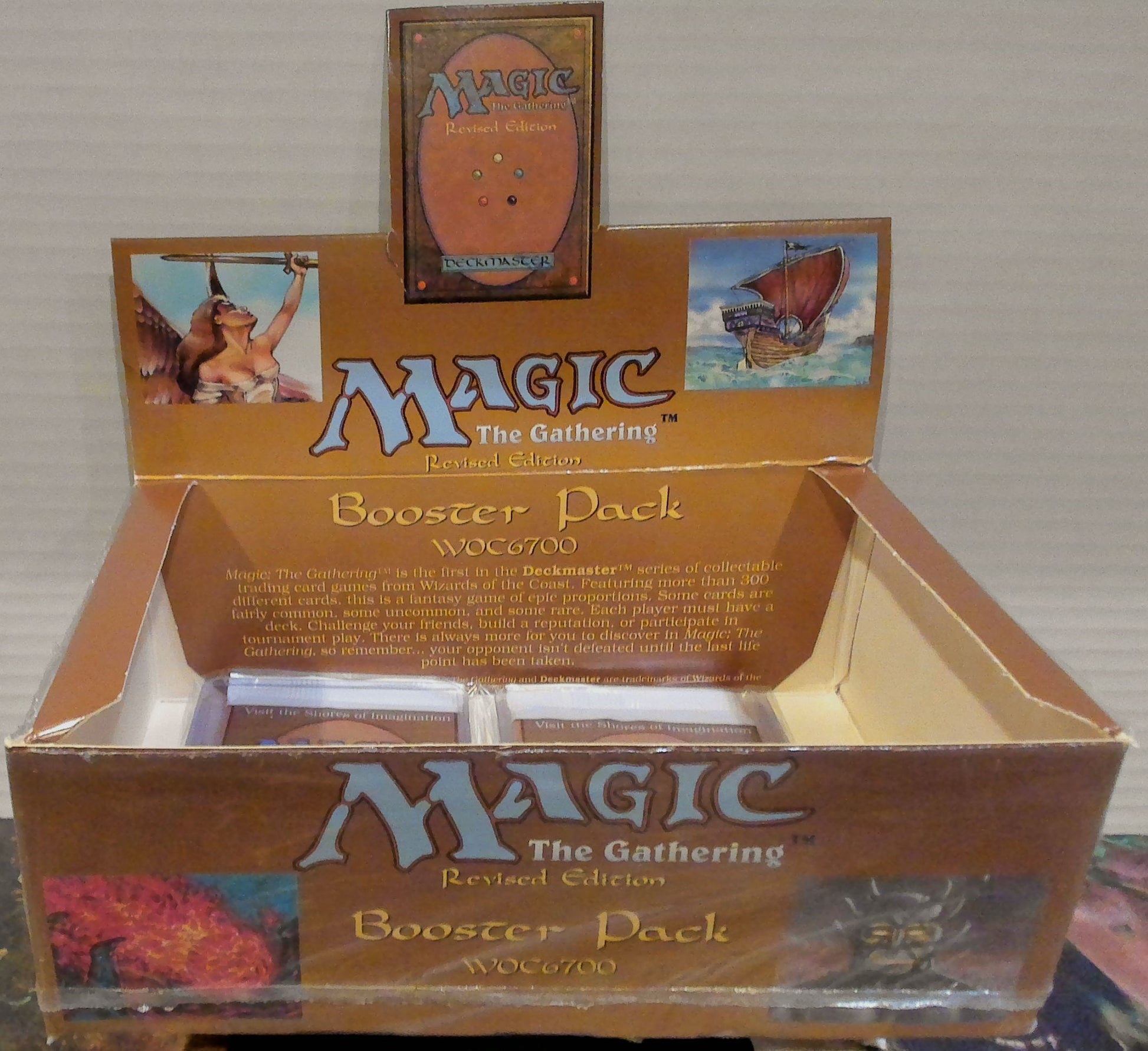 Revised Edition booster pack box