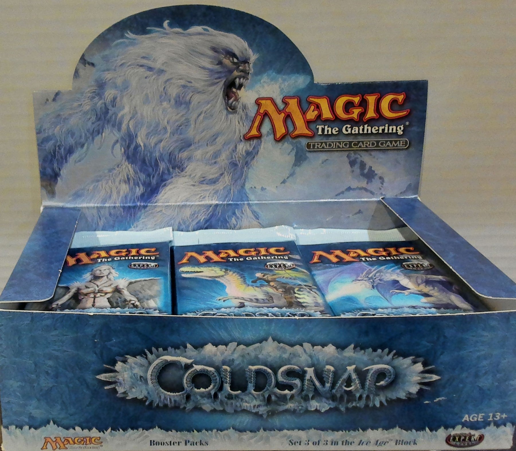 Coldsnap booster pack box 